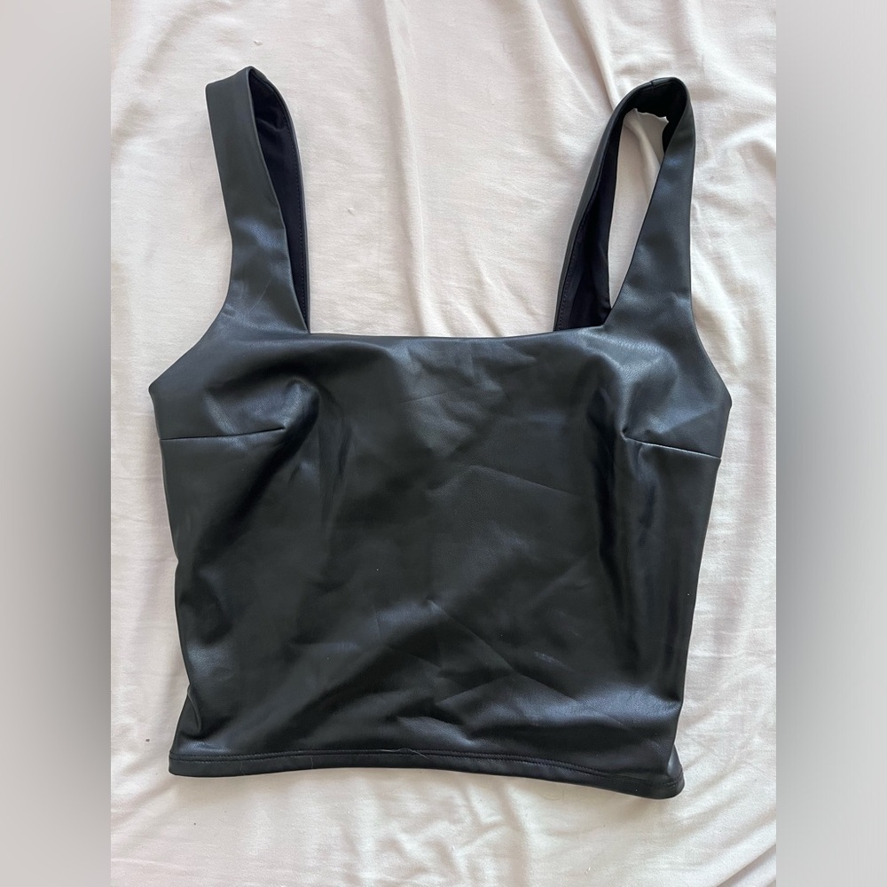 Leather Going Out Tank